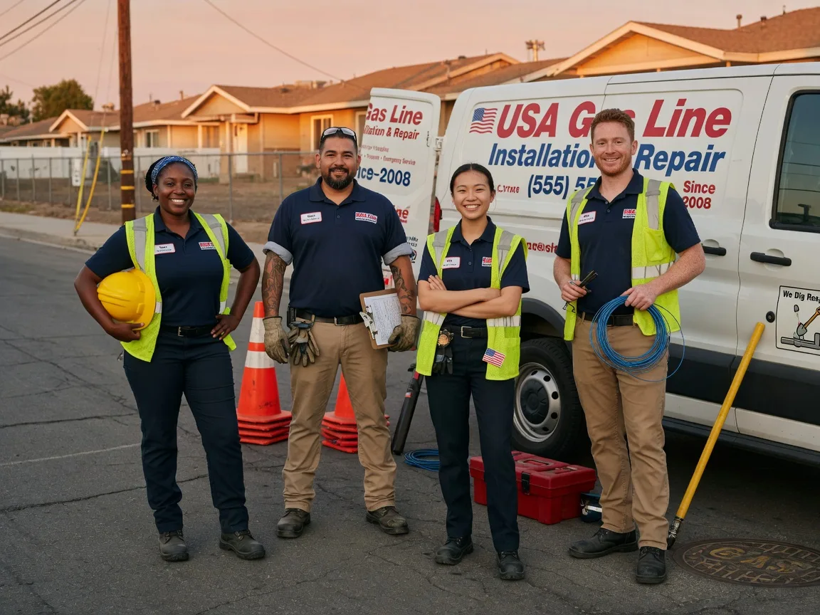 Gas Line Installation company in Marshall, AK